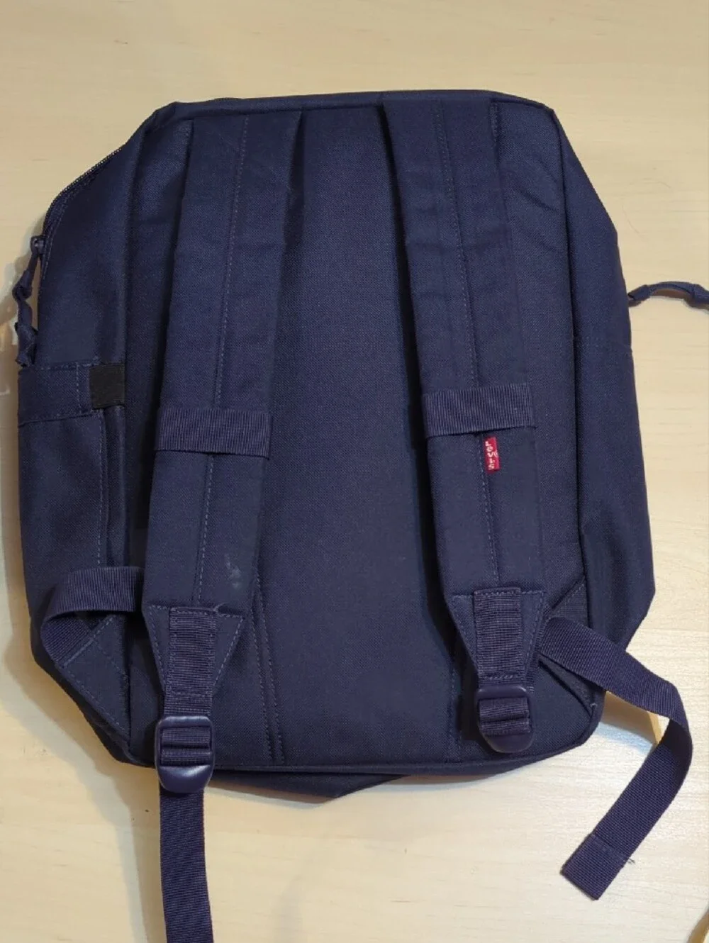 Levi's Dark Blue Everyday Backpack with Red Logo